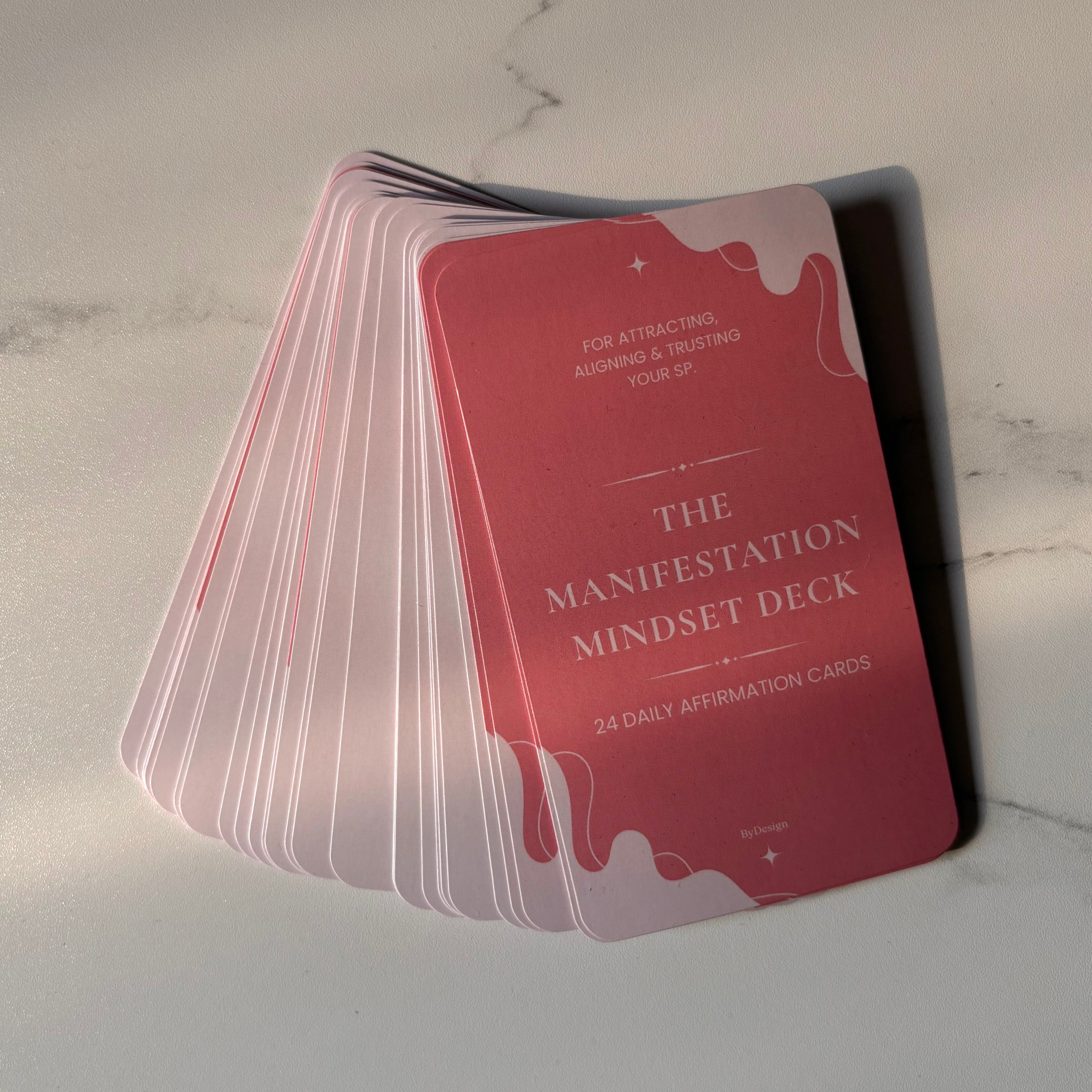 Manifestation Mindset Deck | 24 Affirmation Cards