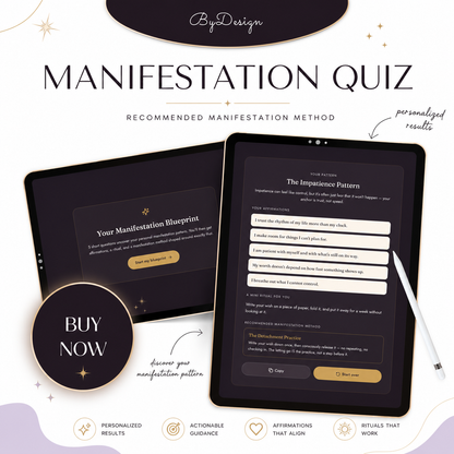 Manifestation Blueprint Quiz