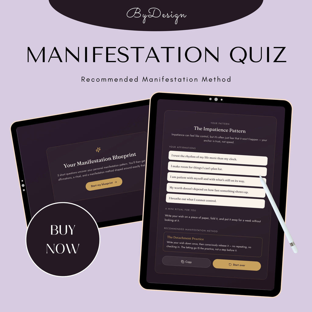 Manifestation Blueprint Quiz
