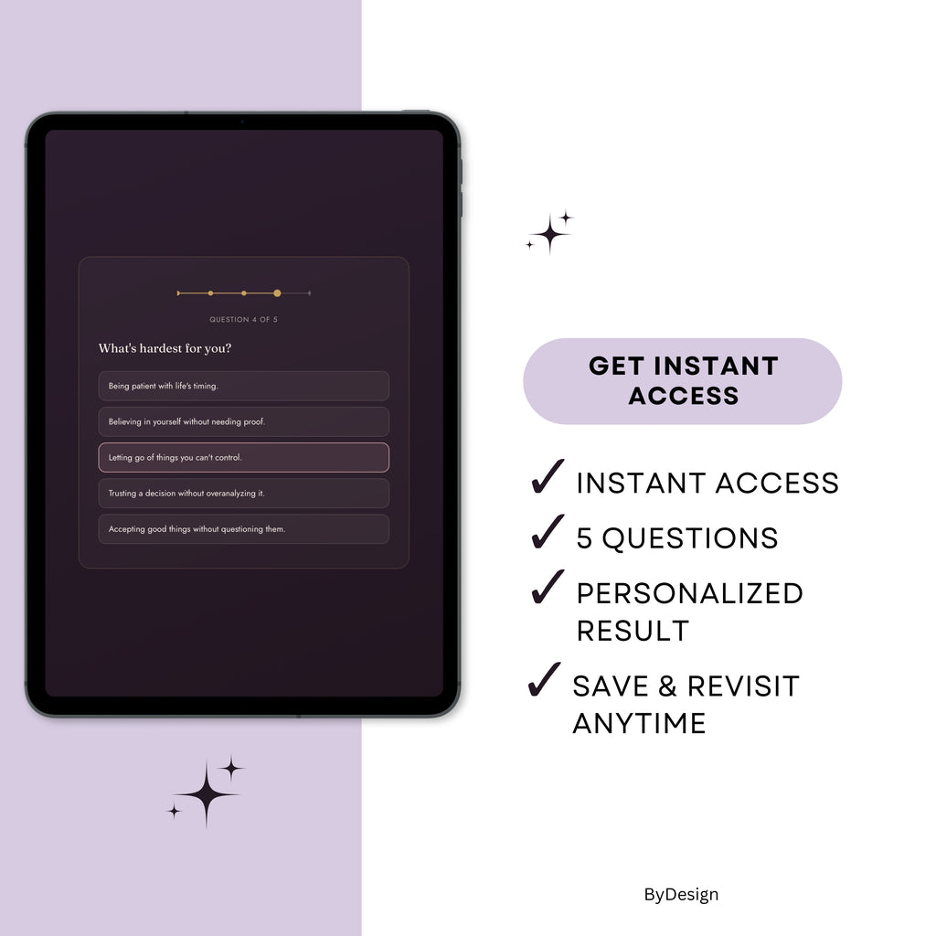 Manifestation Blueprint Quiz